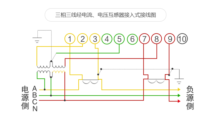 深圳科陆DSSX720接线图