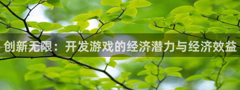 沐鸣2注册登录下载：创新无限：开发游戏的经济潜力与经济效益