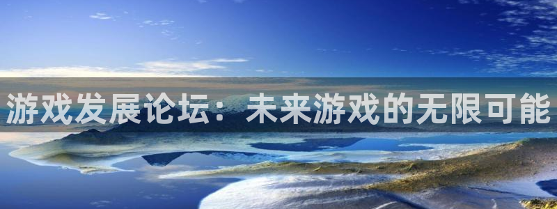 沐鸣娱乐2登陆不上怎么办：游戏发展论坛：未来游戏的无限可能